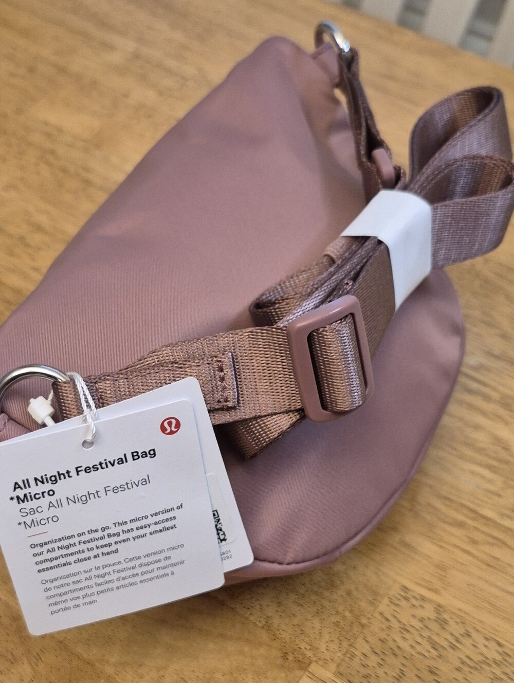 Lululemon All Night Festival Micro 2L Spiced Chai Crossbody Bag - Picture 10 of 10